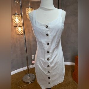 H&M Off-White Relaxed Fit Top